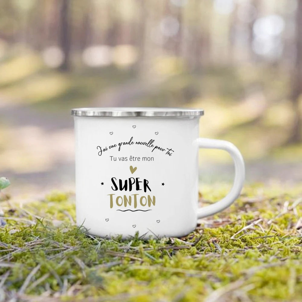 Meilleur Parrain & Marraine – Mugs Émaillés