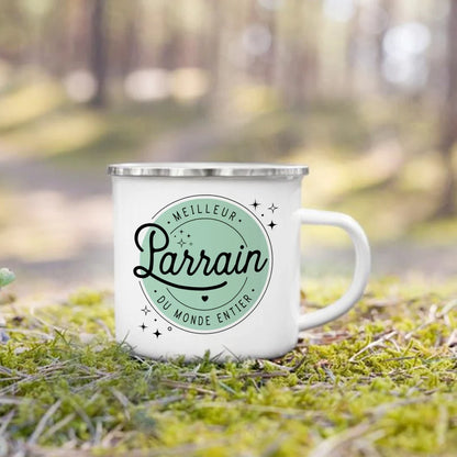 Meilleur Parrain & Marraine – Mugs Émaillés